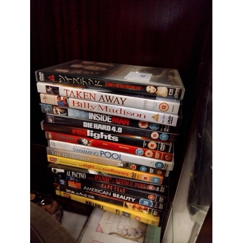 423 - COLLECTION OF POPULAR MOVIES DVDS