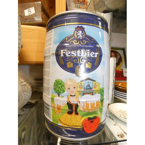 7 - FESTBIER 5L BEER KEG