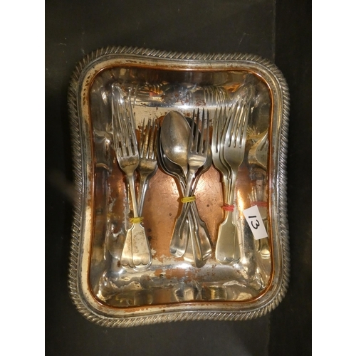 13 - QTY OF VINTAGE SILVER CUTLERY PIECES