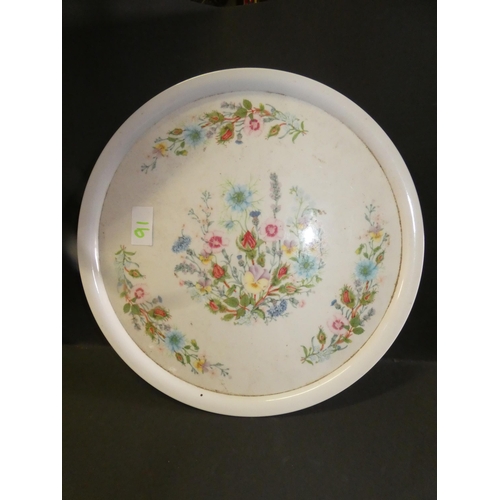 91 - LARGE AYNSLEY SERVING TRAY