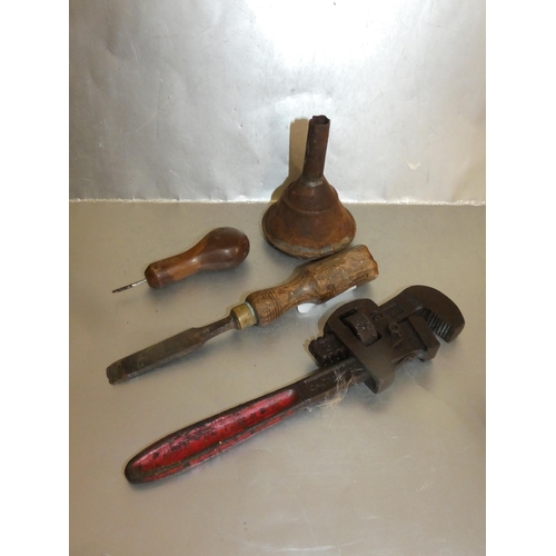 3 - VINTAGE ASSORTED TOOLS