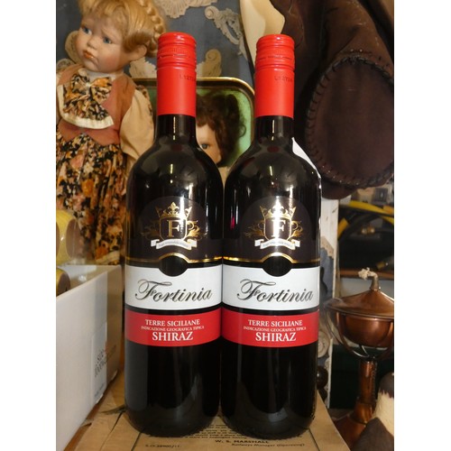 23 - 2 BOTTLES OF FORTINIA SHIRAZ RED WINE