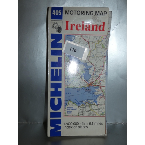 110 - MICHELIN MOTORING MAP OF IRELAND