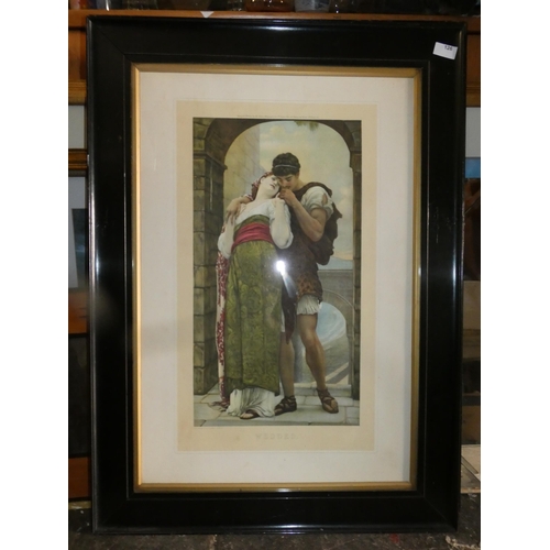 126 - FRAMED PICTURE 'WEDDED' BY LORD FREDERIC LEIGHTON