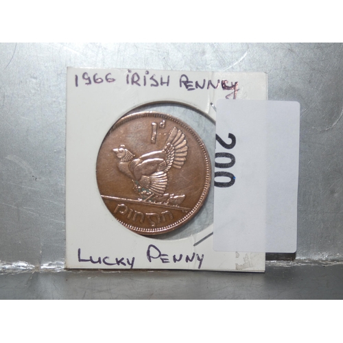 200 - 1966 IRISH PENNY