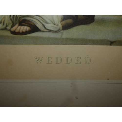 126 - FRAMED PICTURE 'WEDDED' BY LORD FREDERIC LEIGHTON