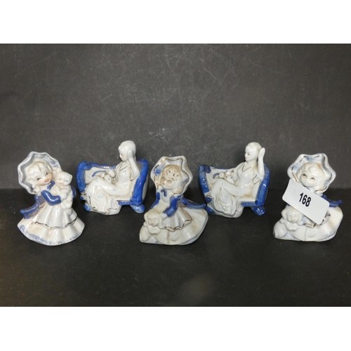 202 - SWEET CONTINENTAL STYLE PORCELAIN FIGURINES