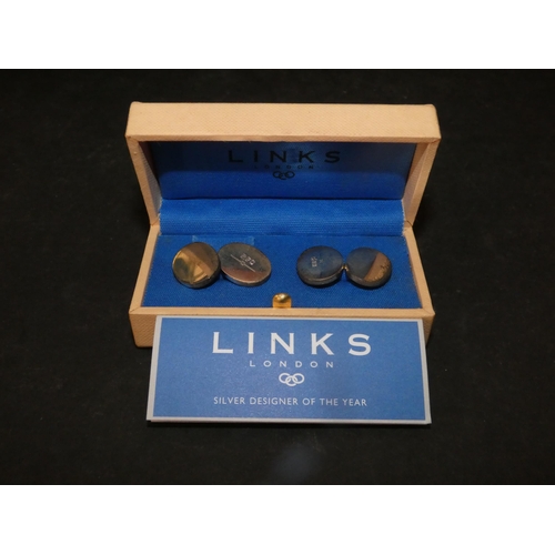 270 - LINKS OF LONDON MEN'S CUFFLINKS 2 SETS BOXED