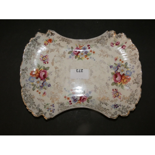 273 - OLD FOLEY JAMES KENT PORCELAIN SERVING PLATE