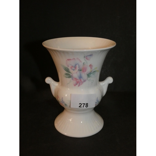 278 - AYNSLEY LITTLE SWEETHEART VASE /URN