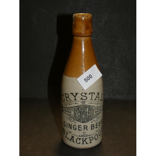 500 - OLD RARE GINGER BEER BOTTLE