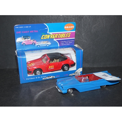 511 - 2 SALCO CONVERTIBLES DIE CAST MODELS