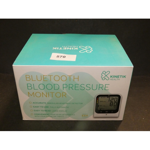 570 - KINETIK BLUETOOTH BLOOD PRESSURE MONITOR