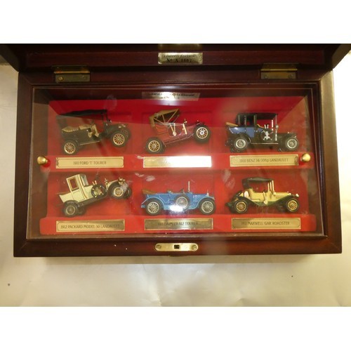 377 - MATCHBOX MODELS OF YESTERYEAR LIMITED EDITION 6 x DIECAST MODELS IN WOODEN CASE