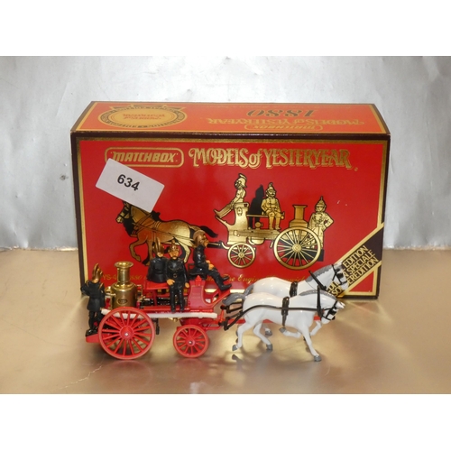 634 - MATCHBOX MODELS OF YESTERYEAR LIMITED EDITION MODEL