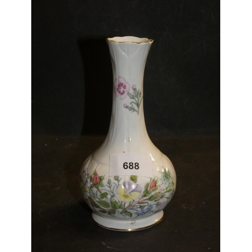 688 - AYNSLEY WILD TUDOR VASE