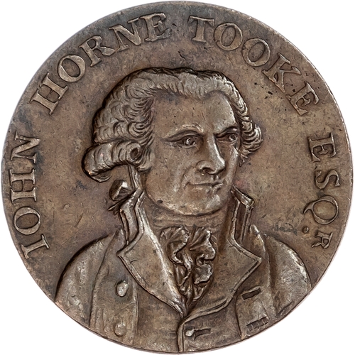 1418 - London, Political Series, John Horne-Tooke Halfpenny 1794, Draped bust, half facing right, rev. Ersk... 