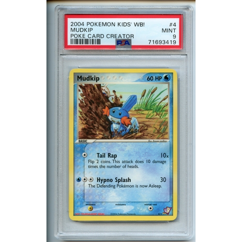 Pokemon TCG - Set of all 5 Promo's PSA 9 - 2004 Poké Card