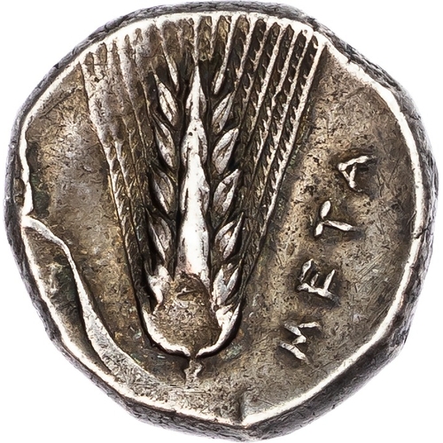 10 - Lucania, Metapontum (c. 340-330 BC) AR Nomos, 8.03g.