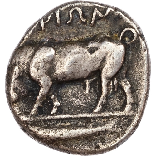11 - Lucania, Thurium (c. 443-400 BC) AR Stater, 7.66g.