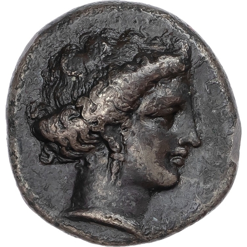 12 - Bruttium, Terina (c. 400-356 BC) AR Nomos, 7.22g.