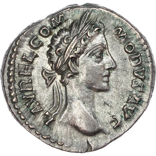 302 - Commodus (AD 177-192) AR Denarius, Rome, AD 179, 3.52g.