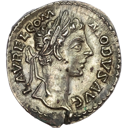 303 - Commodus (AD 177-192) AR Denarius, Rome, AD 179, 3.48g.