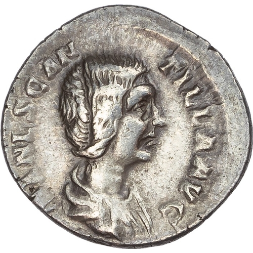313 - Manlia Scantilla (Wife of Didius Julianus) AR Denarius, Rome, AD 192, 3.16g.