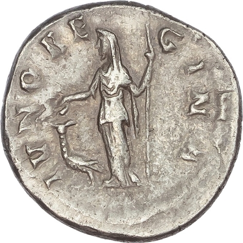 313 - Manlia Scantilla (Wife of Didius Julianus) AR Denarius, Rome, AD 192, 3.16g.