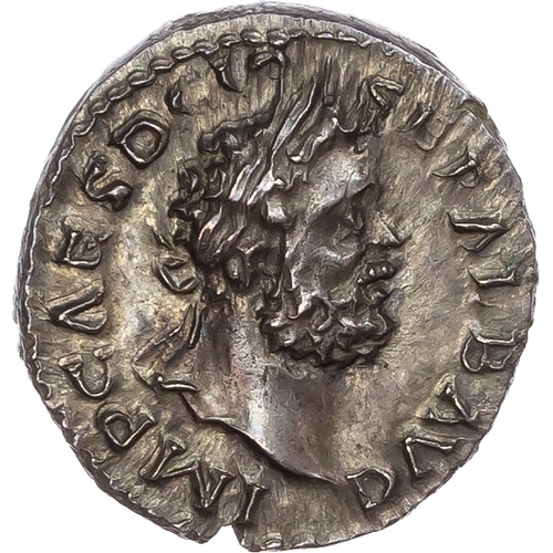 318 - Clodius Albinus (as Augustus) AR Denarius, Lugdunum, AD 195-197, 3.45g.