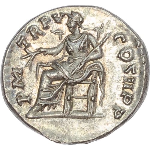 323 - Septimius Severus (AD 193-211) AR Denarius, Rome, AD 200-201, 3.29g.