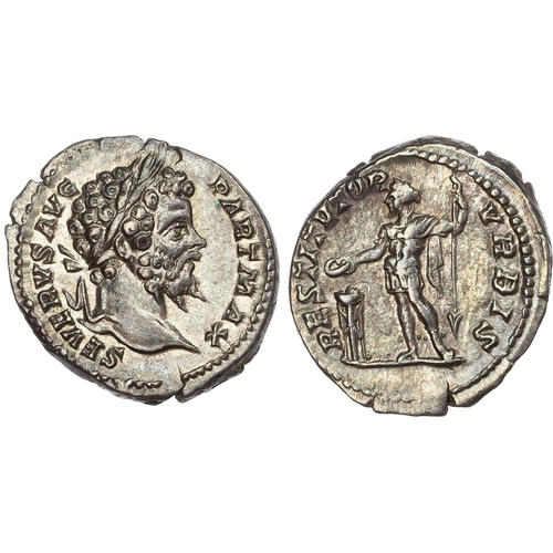 324 - Septimius Severus (AD 193-211) AR Denarius, Laodicea ad Mare, AD 202, 3.42g.
