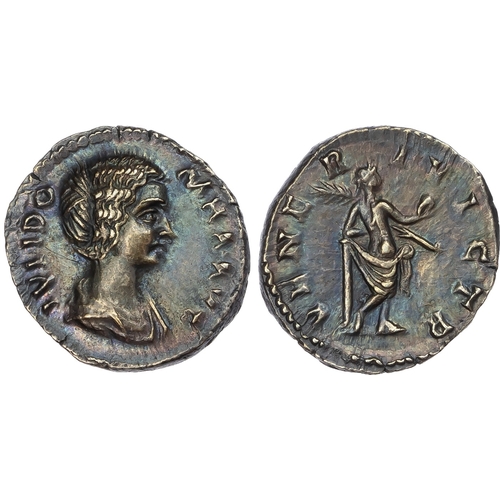 329 - Julia Domna (Wife of Septimius Severus) AR Denarius, Rome, AD 193-196, 3.41g.