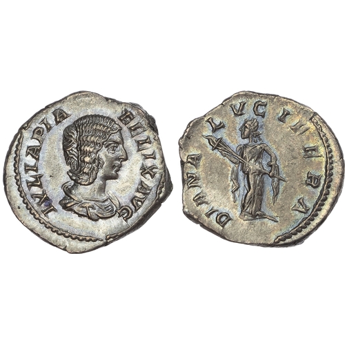 330 - Julia Domna (Wife of Septimius Severus) AR Denarius, Rome, AD 193-196.