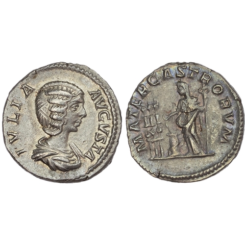 331 - Julia Domna (Wife of Septimius Severus) AR Denarius, Rome, AD 196-211, 3.04g.