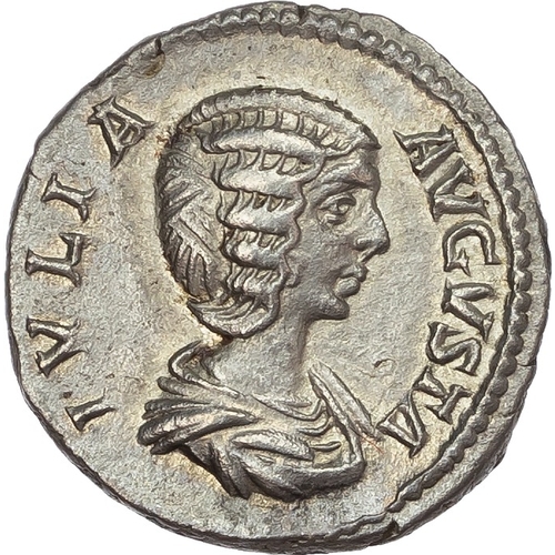 331 - Julia Domna (Wife of Septimius Severus) AR Denarius, Rome, AD 196-211, 3.04g.