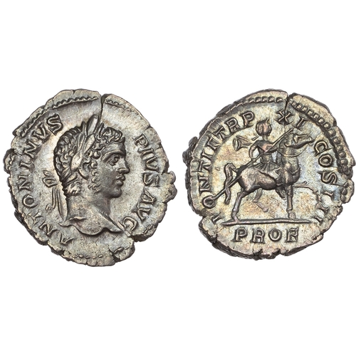 336 - Caracalla (AD 198-217) AR Denarius, Rome, AD 208, 3.36g.