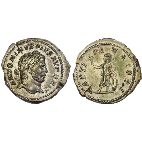 339 - Caracalla (AD 198-217) AR Denarius, Rome, AD 201-213, 3.06g.