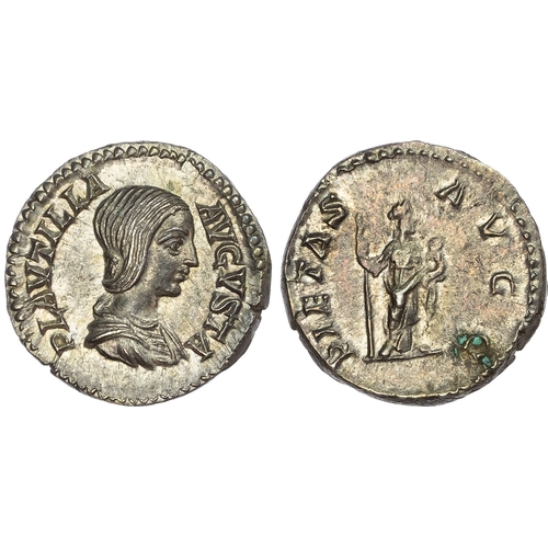 342 - Plautilla (AD 202-205) AR Denarius, Rome, AD 204, 3.66g.