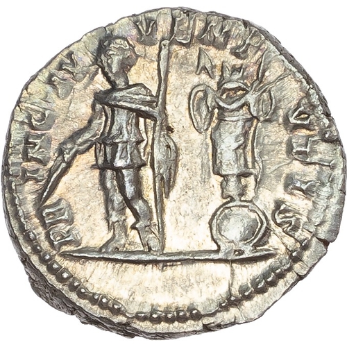 347 - Geta (as Caesar AD 198-209) AR Denarius, Rome, AD 200-202, 3.39g.