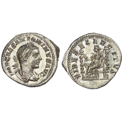 355 - Elagabalus (AD 218-222) AR Denarius, Rome, AD 218, 3.34g.
