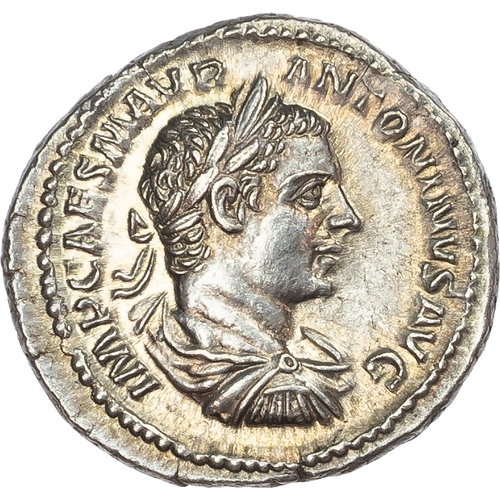356 - Elagabalus (AD 218-222) AR Denarius, Rome, AD 219, 3.63g.