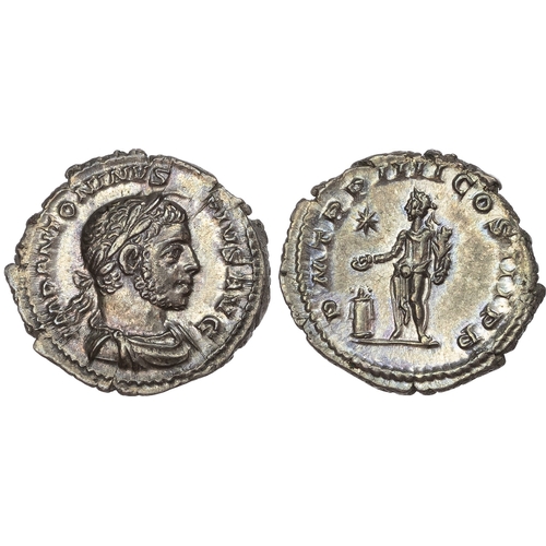 359 - Elagabalus (AD 218-222) AR Denarius, Rome, AD 221, 2.92g.
