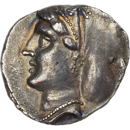 46 - Corinthia, Corinth (c. 350-300 BC) AR Drachm, 2.12g. Ex Lockett.
