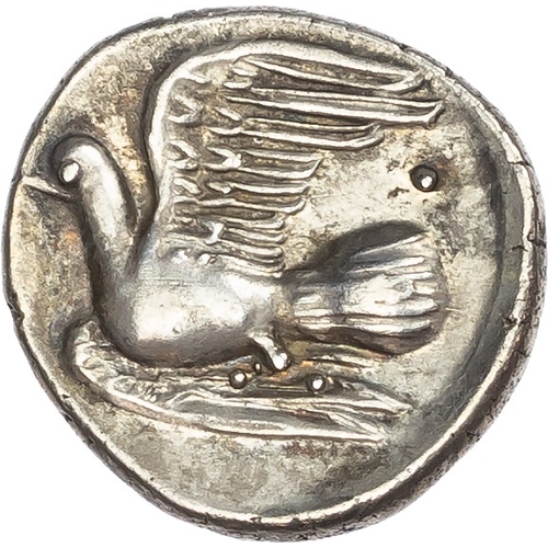 48 - Sikyonia, Sikyon (c. 330-280 BC) AR Hemidrachm, 2.86g.
