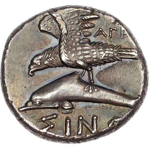 54 - Paphlagonia, Sinope (c. 330-300 BC) AR Drachm, Agreos, magistrate, 5.04g.
