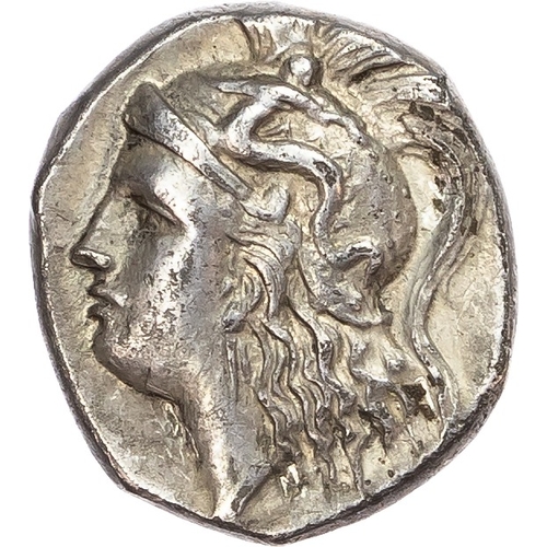 8 - Calabria, Tarentum (c. 280-272 BC) AR Drachm, 3.18g.