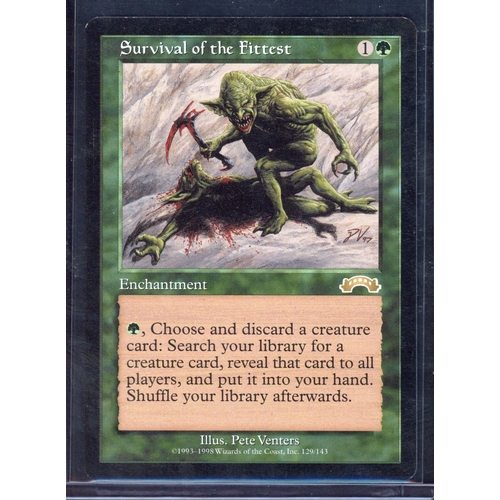 101 - Magic The Gathering - Survival of the Fittest - Exodus - Very Light Play