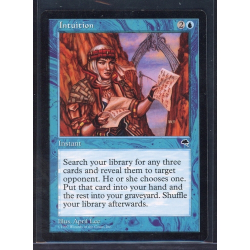 107 - Magic The Gathering - Intuition - Tempest - Light Play