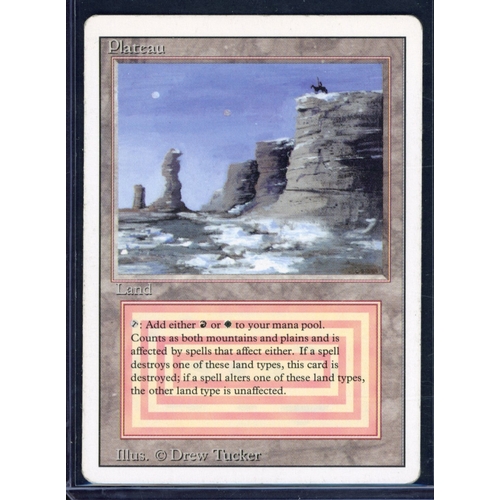 46 - Magic The Gathering -Plateau - Revised - Heavy Play
